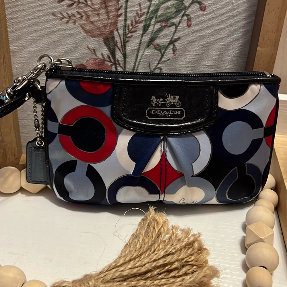 Coach Nylon wristlet